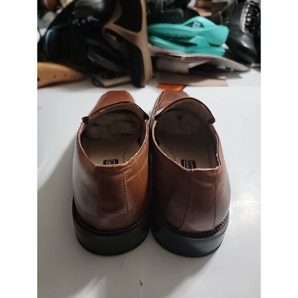 Stacy Adams Men\'s Comfort Loafer Casual Shoes Size 11.5 Leather Brown main image 4